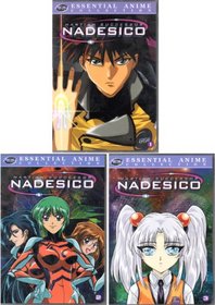 Martian Successor Nadesico Volume 1,2 & 3 (Essential Anime Collection Series) 3 DVD Sets