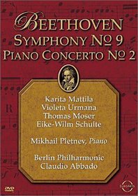 Beethoven - Symphony No. 9 & Piano Concerto No. 2 / Abbado, Pletnev, Berlin Philharmonic