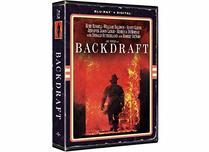 Chicago Firefighters in Backdraft (VHS Artwork) (Blu-Ray) + Digital Exclusive Retro Packaging