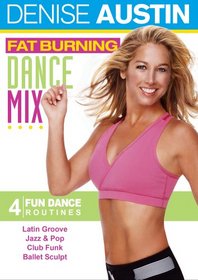 Denise Austin - Fat Burning Dance Mix DVD New