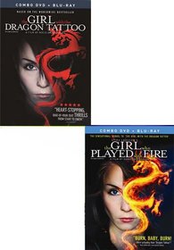 The Girl with the Dragon Tattoo/The Girl Who Played With Fire(English Dubbed Ver.)(DVD+Blu-ray Combo)(2 Pack)