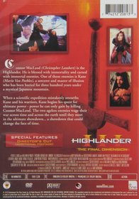 Highlander III: Final Dimension (Widescreen Director's Cut)