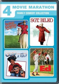 4 Movie Marathon: Family Comedy Collection (Dudley Do-Right / Sgt. Bilko / Cop and a Half / Ed)