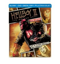 Hellboy II: The Golden Army (Steelbook) (Blu-ray + DVD + Digital Copy + UltraViolet)