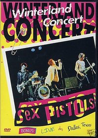 SEX PISTOLS Winterland Concert / Live in Dallas DVD