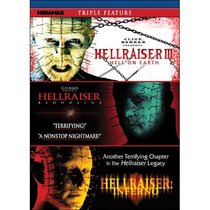 Hellraiser Triple Feature: Hellraiser III: Hell on Earth / Hellraiser IV: Bloodline / Hellraiser V: Inferno