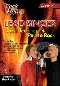 Breck Alan, Lead Singer Vocal Techniques Pop to Rock Level 1
