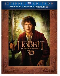 The Hobbit: An Unexpected Journey (Extended Edition) (Blu-ray 3D + Blu-ray + UltraViolet)