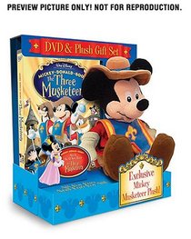 The Three Musketeers - Gift Set with Mickey Mouse Plush