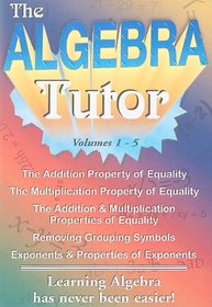 Algebra Tutor Series, Vol. 1-5
