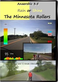 The Minnesota Rollers, Rain or Shine! Anaerobic 3.5 Virtual Indoor Cycling Training / Spinning Fitness and Weight Loss Videos