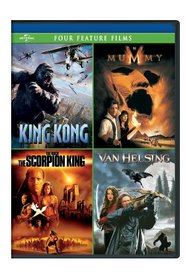 King Kong / The Mummy (1999) / The Scorpion King / Van Helsing Four Feature Films