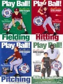 Play Ball 4 Pack : The Authentic Little League Baseball Guide to Official Rules and Regulations . Learn Basic Pitching , Learn Basic Hitting, Learn Basic Fielding - Instructional Set of Four Dvd's
