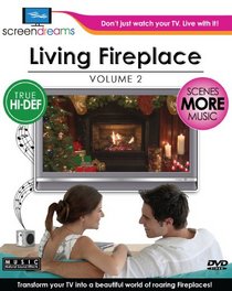 Screen Dreams: Living Fireplace, Vol. 2 [Blu-ray]