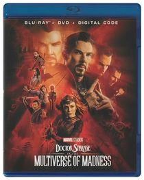 Doctor Strange In The Multiverse Of Madness (2022). Marvel Exclusive [2022 Blu-ray + DVD + Digital Code]. Sleeve.