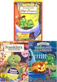 Franklin's (Holiday 3 Pack) Magic Christmas / Valentine / Halloween