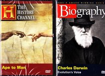 Charles Darwin Biography , Ape To Man : History Channel Evolution 2 Pack