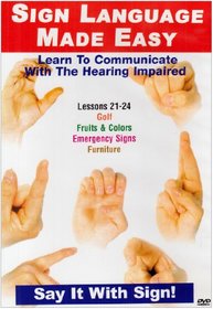 Sign Language Series 21-24