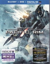 Pacific Rim LIMITED EDITION Blu-ray+DVD+Digital HD UltraViolet Combo Pack Includes "The Anteverse" Special Feature on CinemaNow