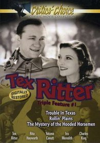 Tex Ritter Triple Feature, Vol. 1