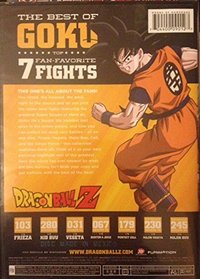 Dragonballz the Best of Goku Top Seven Favorite Fights