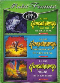 R.L. STINE GOOSEBUMPS includes SCARY HOUSE, SHOCKER ON SHOCK STREET, and THIS TOY PLAYS WITH YOU (3 DISCS)