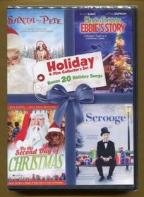 Holiday 4 Film Collector's Set with 20 Bonus Holiday Songs ** Santa & Pete * Miracle At Christmas Ebbie's Story * on the Second Day of Christmas * Scrooge ( Seymour Hicks )