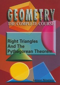 Right Triangles and the Pythagorean Theorem