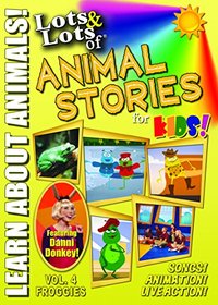 Lots & Lots of Animal Stories for Kids DVD Vol 4 - Froggies