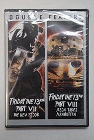 Friday the 13th Part VII - The New Blood, Friday the 13th Part VIII - Jason Takes Manhattan (Double Feature)