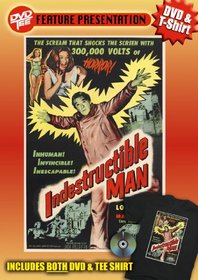 Indestructible Man DVDTee (XL)