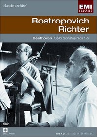 Beethoven Cello Sonatas Nos. 1-5 / Rostropovich, Richter