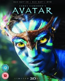 Avatar with Limited Edition Lenticular Artwork (Blu-ray 3D + Blu-ray) [Blu-ray] (Region Free)