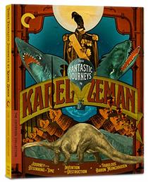Three Fantastic Journeys by Karel Zeman (Journey to the Beginning of Time/Invention for Destruction/The Fabulous Baron Munchausen)(The Criterion Collection) [Blu-ray]