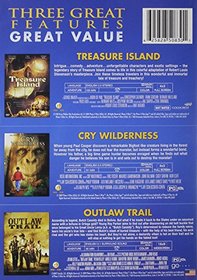 Explorations & Adventures (Triple Feature): Treasure Island, Cry Wilderness, Outlaw Trail