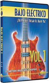 Bajo Eléctrico, Vol 1: ¡Tú Puedes Tocar El Bajo Ya! (Spanish Language Edition) (DVD)