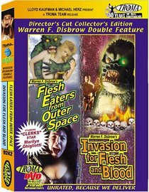 Flesh Eaters from Outer Space / Invasion for Flesh and Blood (Warren F. Disbrow Double Feature)