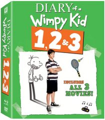 The Diary of a Wimpy Kid 1, 2 & 3 [Blu-ray]
