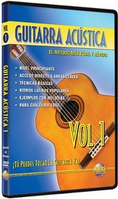 Guitarra Acústica, Vol 1: ¡Tú Puedes Tocar La Guitarra Ya! (Spanish Language Edition) (DVD)