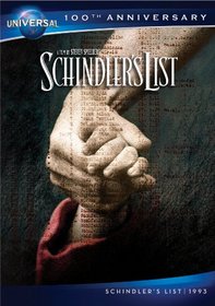 Schindler's List DVD (Universal's 100th Anniversary)