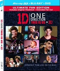 One Direction: This is Us (3D Two Disc Combo: Blu-ray / DVD + UltraViolet Digital Copy) (2013)