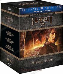The Hobbit 3D: The Motion Picture Trilogy Extended edition [6 Blu-ray 3D + 9 Blu-ray] 15 discs