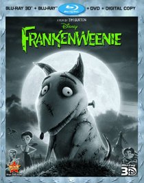 Frankenweenie (Four-Disc Combo: Blu-ray 3D/Blu-ray/DVD + Digital Copy)