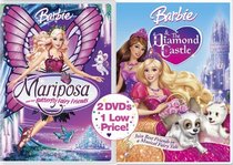 Universal Barbie Mariposa/barbie & The Diamond Castle 2pk [dvd/side By Side]