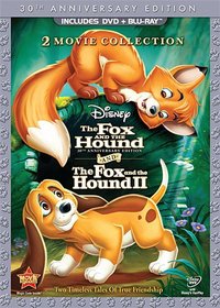 The Fox and the Hound / The Fox and the Hound Two (Three-Disc 30th Anniversary Edition Blu-ray / DVD Combo in DVD Packaging)