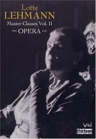 Lotte Lehmann Masterclasses - Opera