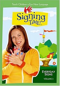 Signing Time! Volume 3: Everyday Signs DVD