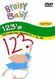 Brainy Baby 123's DVD (2006) Ages 2-5yrs