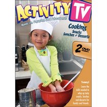 Activity TV: Cooking Fun Snacks/Cooking Lunches & Desserts (2-pack)