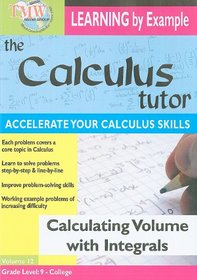 Calculating Volume With Integrals